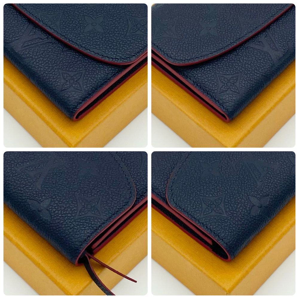 極上美品　ICチップ搭載　ルイヴィトン　アンプラント　マリーヌ　長財布 ICチップ LOUIS VUITTON ルイヴィトン モノグラム アンプラント