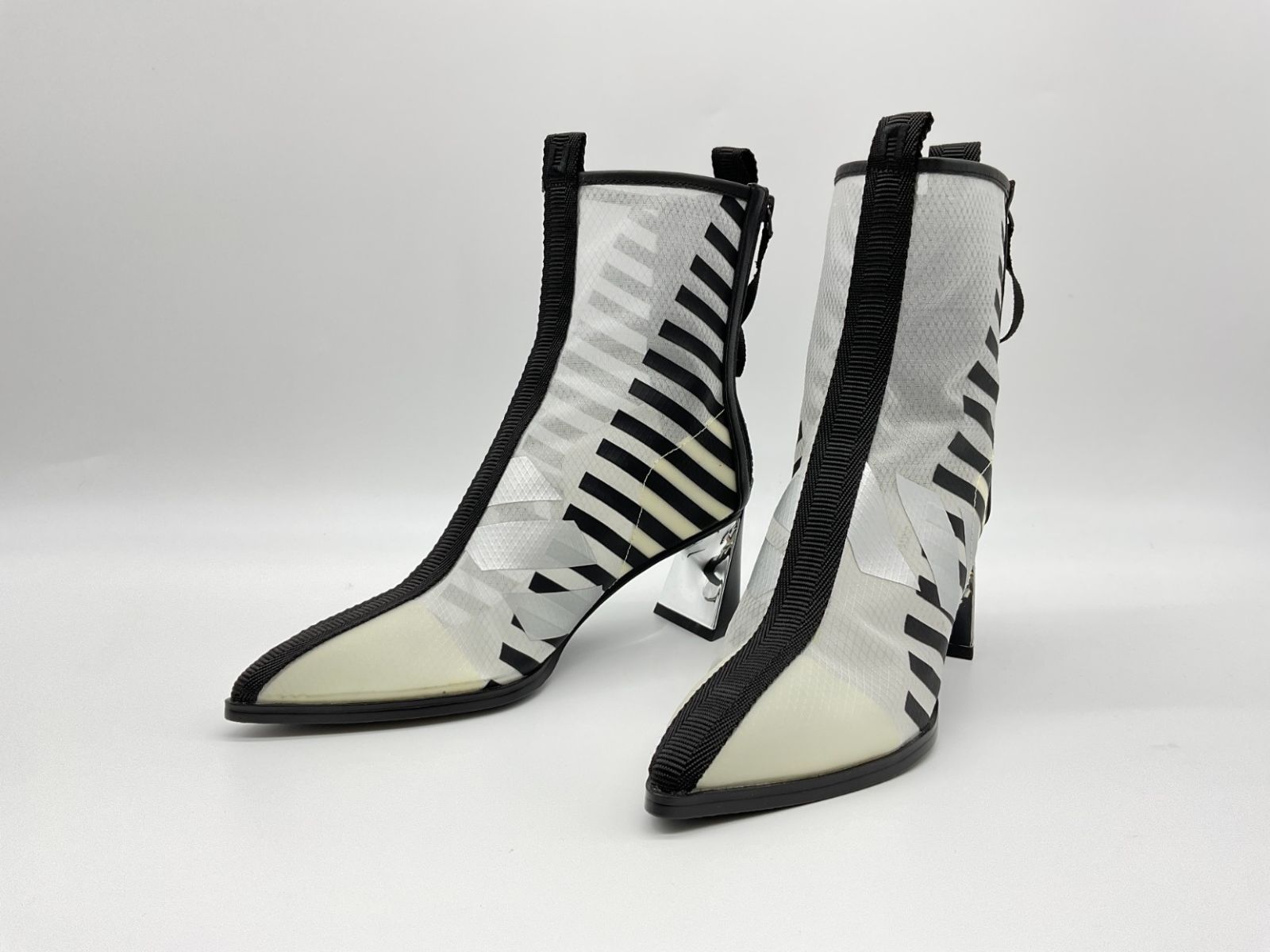 UNITED NUDE ユナイテッド ヌード 38 ホワイト Molten Calli Mid ブーツ