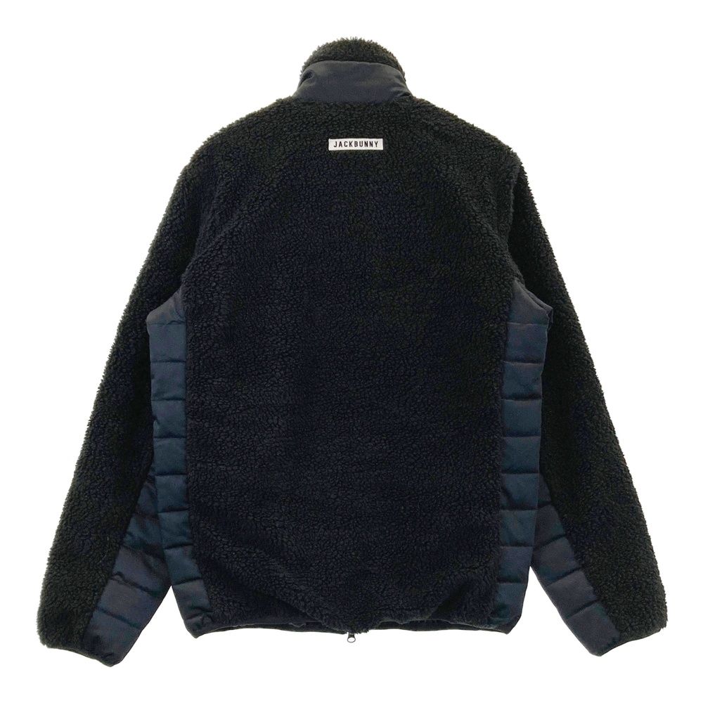 サイズ 6 JACK BUNNY ジャックバニー ボア 中綿ジャケット ブラック系 240101512407 ゴルフウェア メンズ ストスト