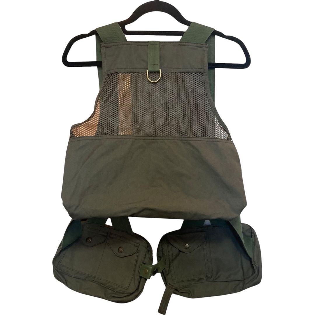 FILSON フィッシングベスト オリーブグリーンストラップベスト FILSON