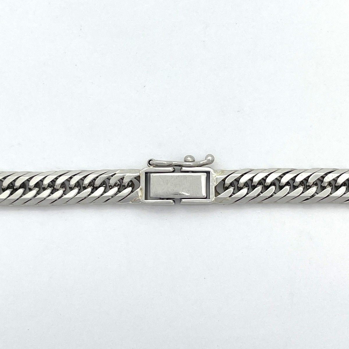 5khd239】喜平 ネックレス Pt850 プラチナ 8面 トリプル 50.3cm 50.8g  