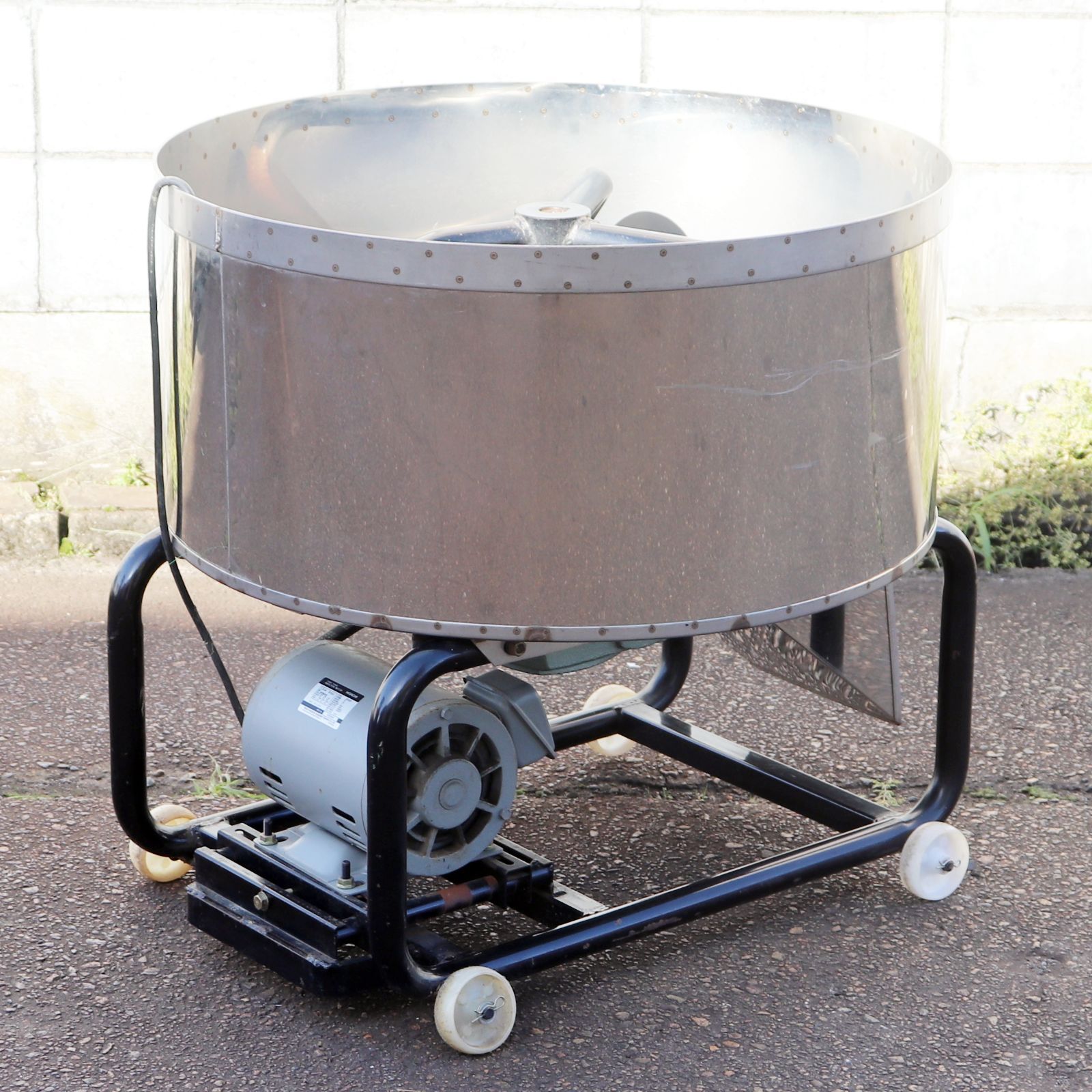 新潟発 熊谷農機 混合機 KKK-72ST 三相200V 平型 かくはん機 攪拌 床土 肥料 飼料 育苗 ステンレス 農機具 機械 倉庫保管 KUMAGAI