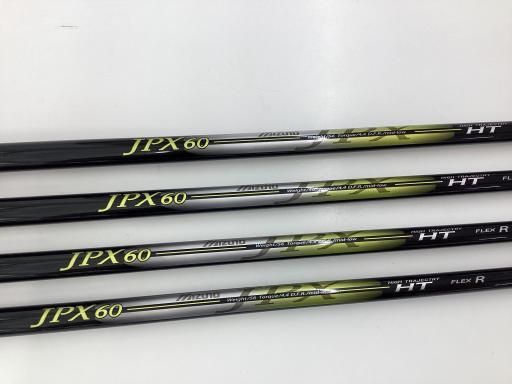 ミズノ JPX E310 Ti-FACE JPX60 HT SR 5~P 6本 JPX E310 Tiフェース｜ミズノ｜アイアンセット｜JPX60 HT｜中古