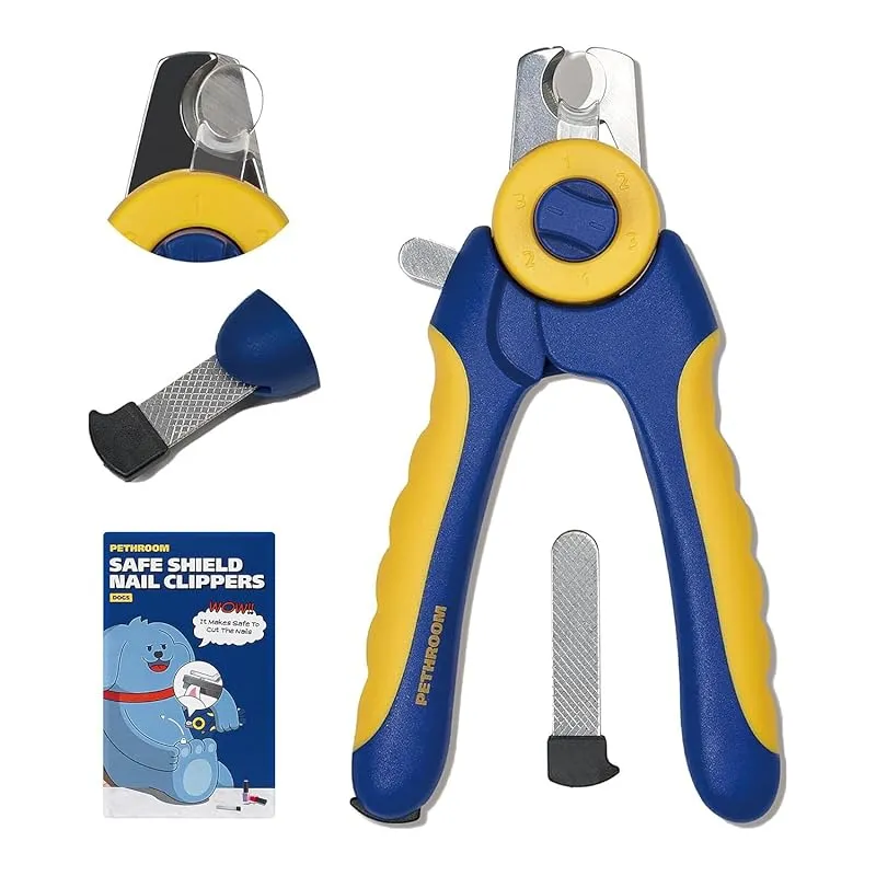 愛たり -hotoke- 缶バッジ 8個セット Pethroom ペスルーム プロ用 犬 爪切り 透明ガード＆爪やすり付き｜切断長