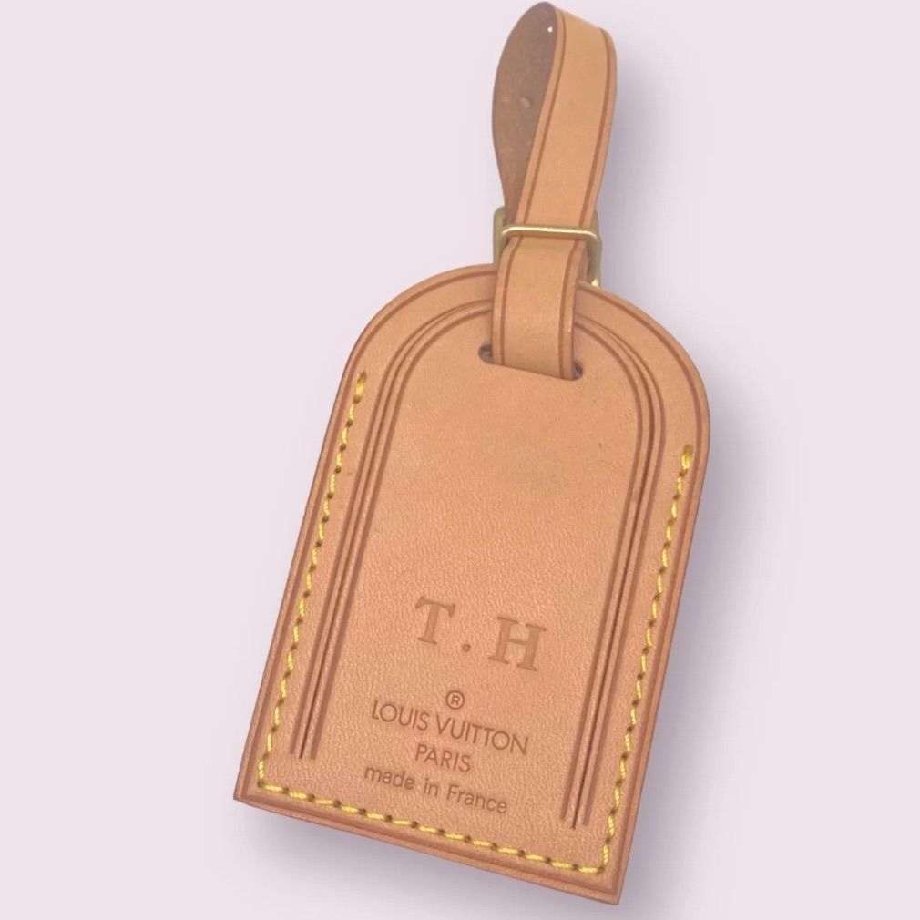 LOUIS VUITTON ルイヴィトン ネームタグ イニシャル T.H刻印
