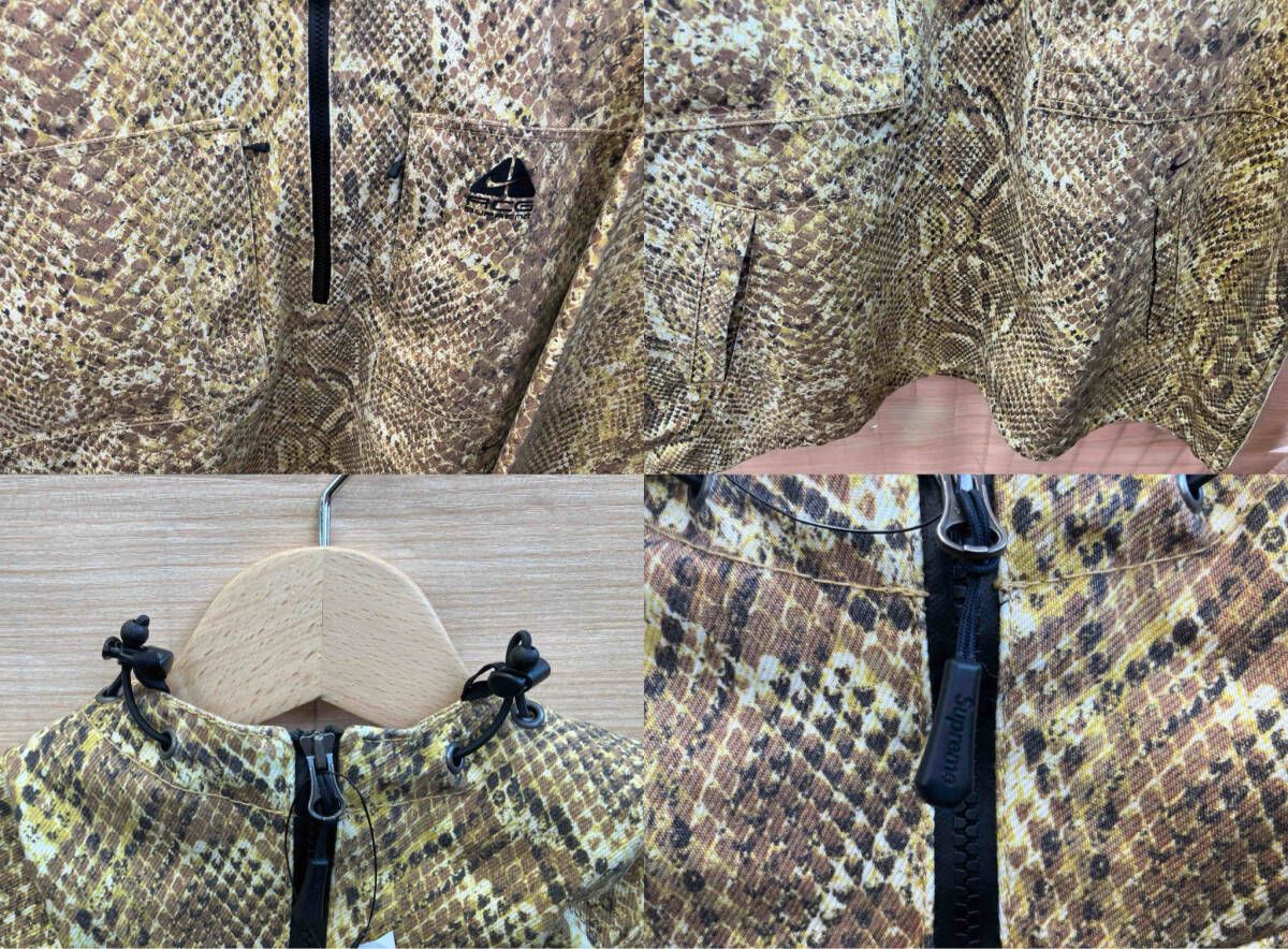 シュプリーム ナイキ ACG デニム プルオーバー \"ゴールド スネイクスキン Supreme×Nike ACG】Denim Pullover Mサイズ 新品｜Yahoo!フリマ（旧