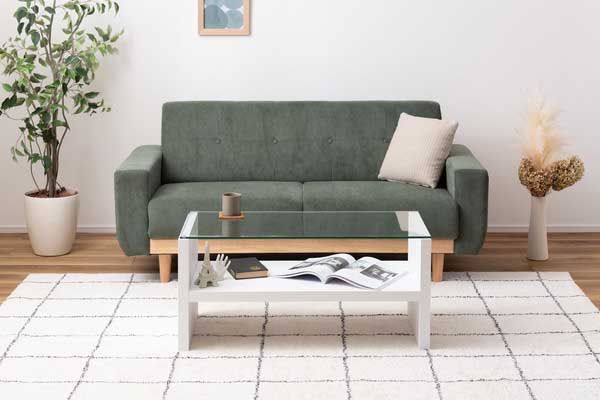 ガラスセンターテーブル