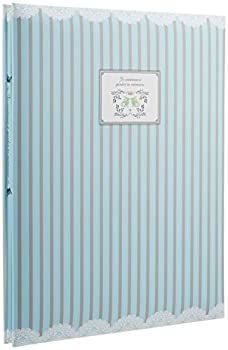 非常に良い】 FUJICOLOR フリーアルバム F-10B (BK) ストライプ ブルー