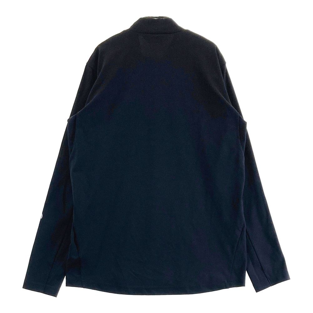サイズ：M MUNSING WEAR マンシングウェア  ハイネック 長袖Tシャツ ロゴ  ブラック系 [240101475117] ゴルフウェア メンズ ストスト サイズ：M MUNSING WEAR マンシングウェア ハイネック 長袖T