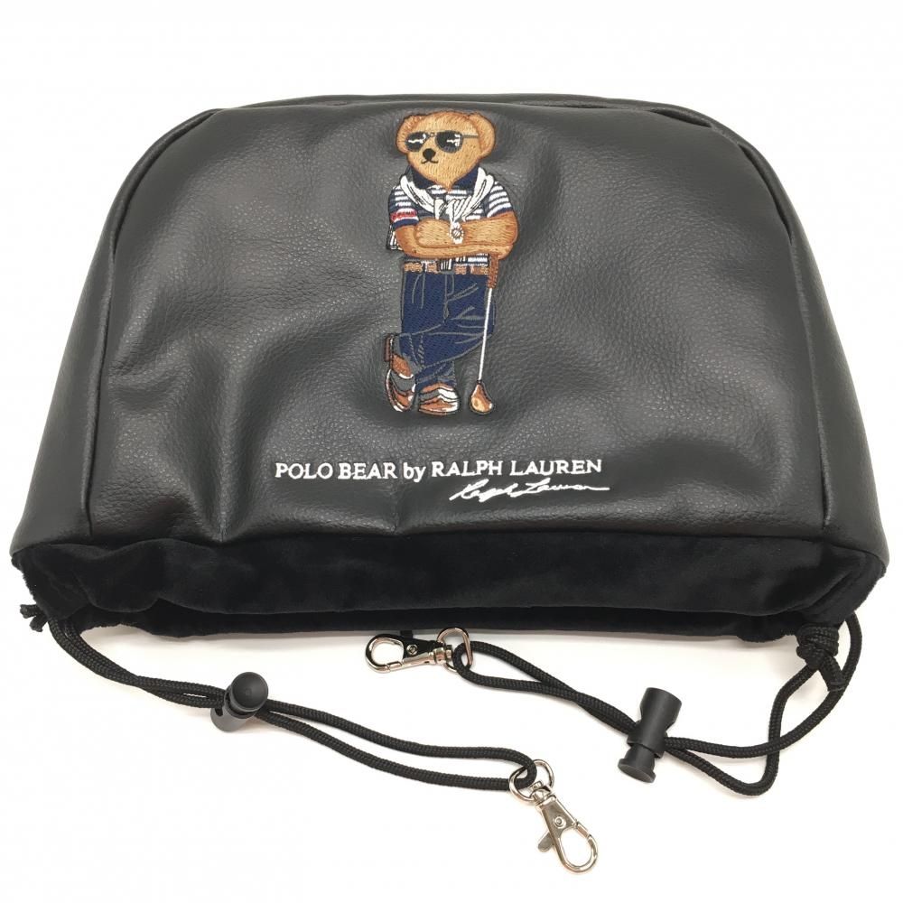 超美品】ポロ ラルフローレン アイアンカバー 黒 クマ刺しゅう ゴルフ Ralph Lauren - メルカリ