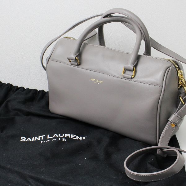 SAINT LAURENT PARIS サンローランパリ ベイビーダッフル 2way ...