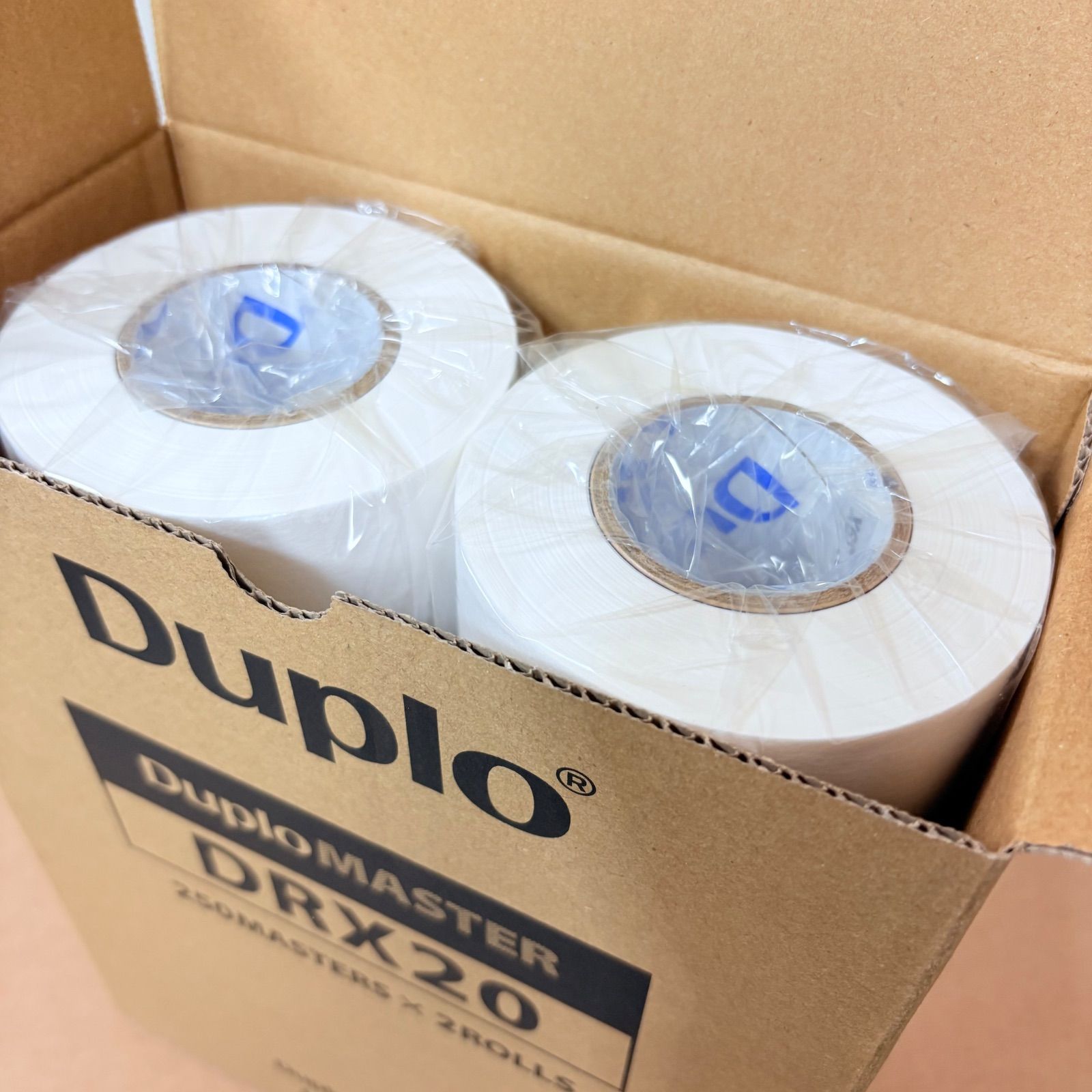 デュプロ Duplo 印刷機マスター 純正ロールマスター DRX20 2本入り 印刷機マスター