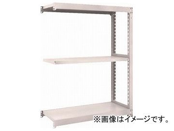 トラスコ中山 M5型中量棚 1800×721×H1500 3段 連結 ネオグレ M5-5673B NG(7802757)