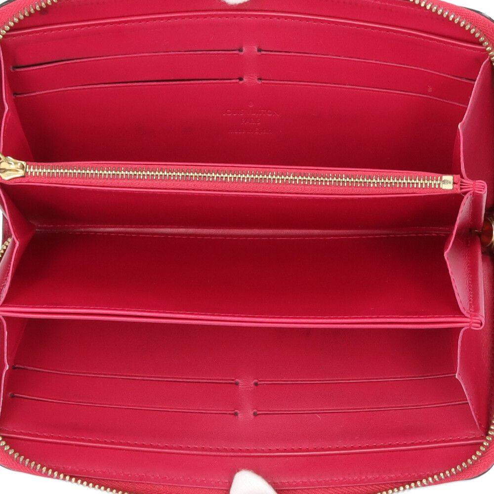 ルイヴィトン モノグラム ヴェルニ ジッピーウォレット ラウンド