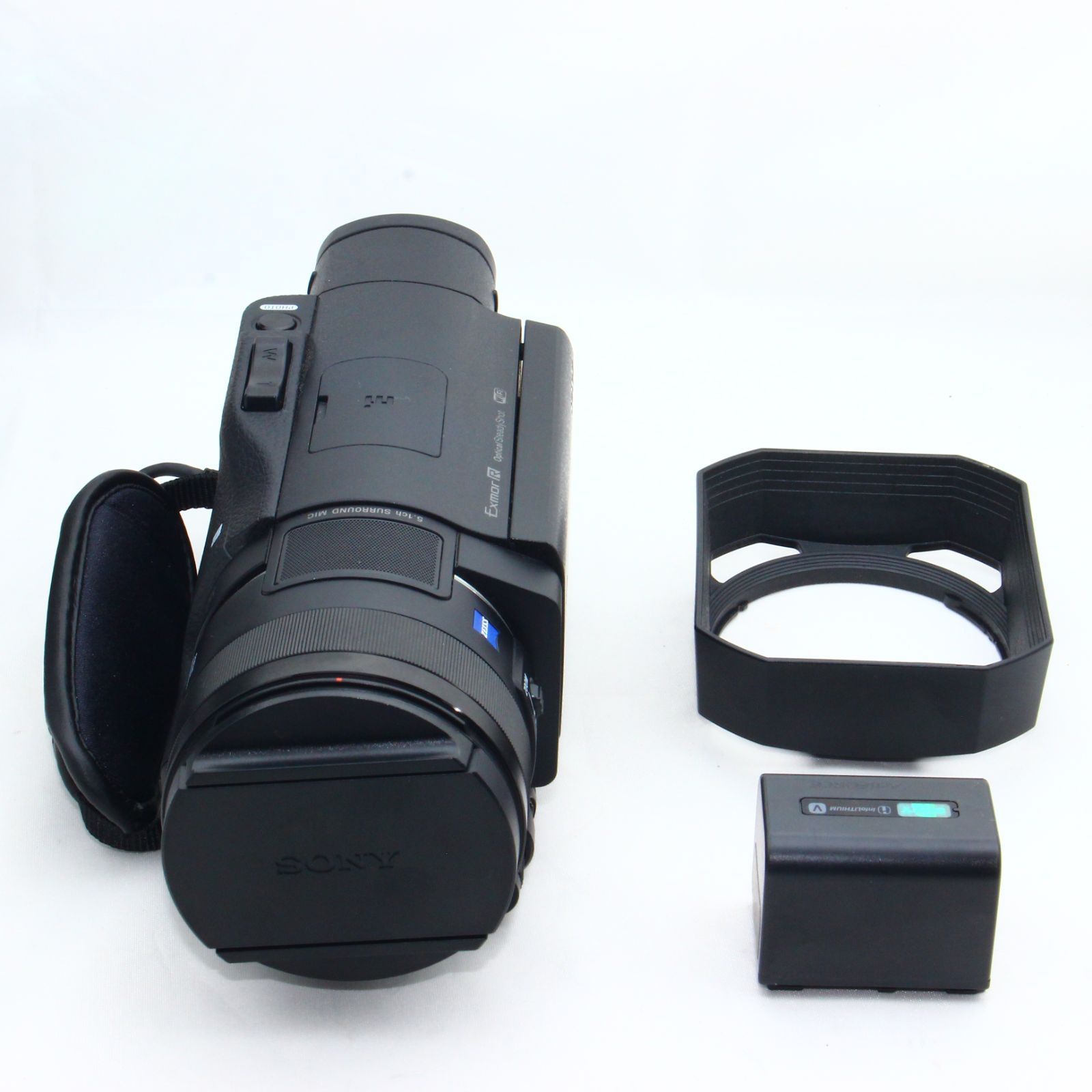 ソニー SONY ビデオカメラ FDR-AX100 4K 光学12倍 ブラック Handycam FDR-AX100 BC - 2