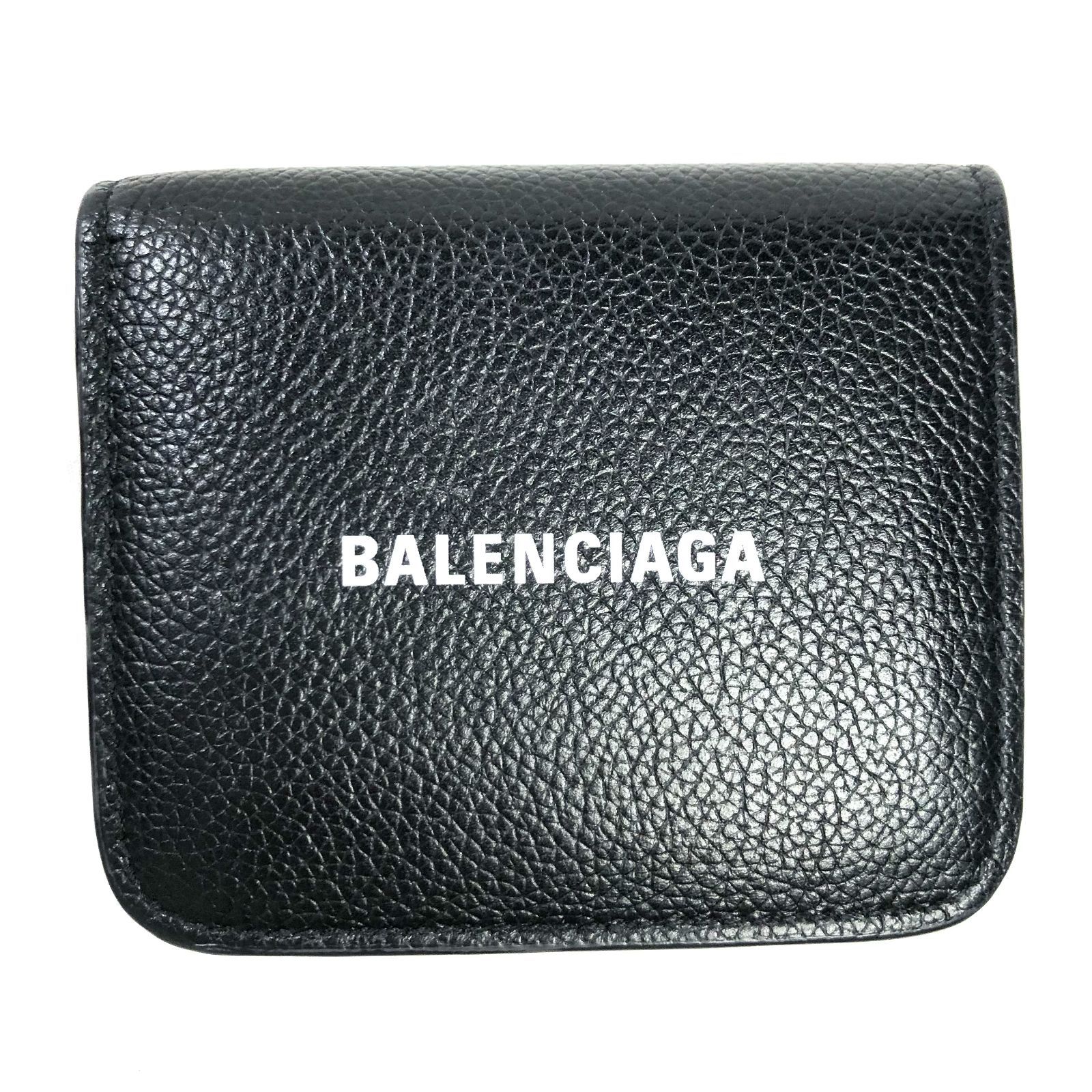 美品 BALENCIAGA バレンシアガ 二つ折り財布