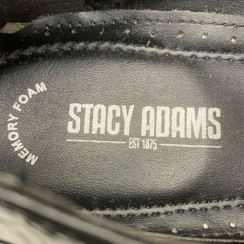 STACY ADAMS ステイシーアダムス プレーントゥ 外羽根式 レザー
