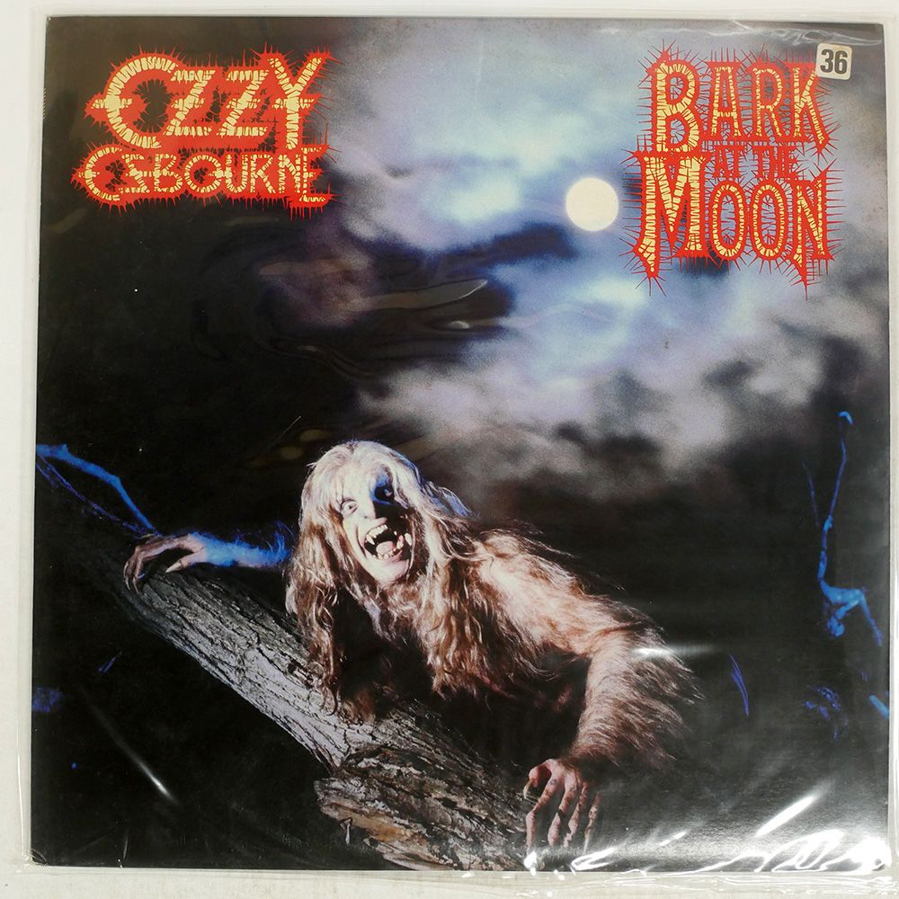 盤 OZZY OSBOURNE|BARK AT THE MOON|CBS|SONY 30AP2731 LP