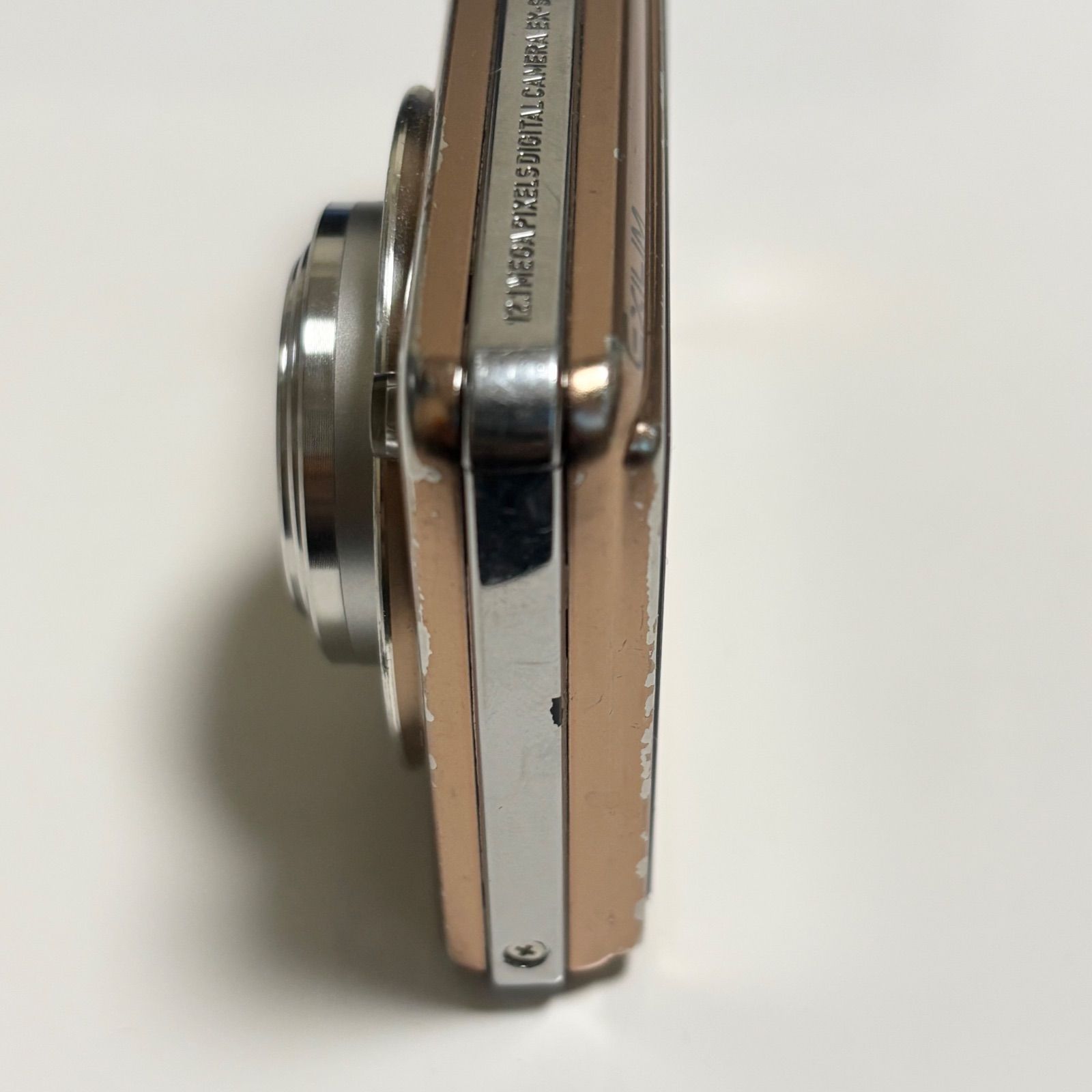 ジャンク　Panasonic FUJIFILM CASIO デジカメ 送料無料】CASIO/カシオ/EXILIM/エクシリム/EX-S12/ピンク