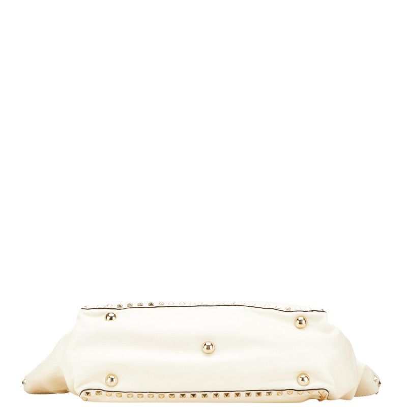 ＊専用＊ VALENTINO ヴァレンティノ　スタッズ　バレッタ　ホワイト 専用＊ VALENTINO ヴァレンティノ スタッズ バレッタ ホワイト