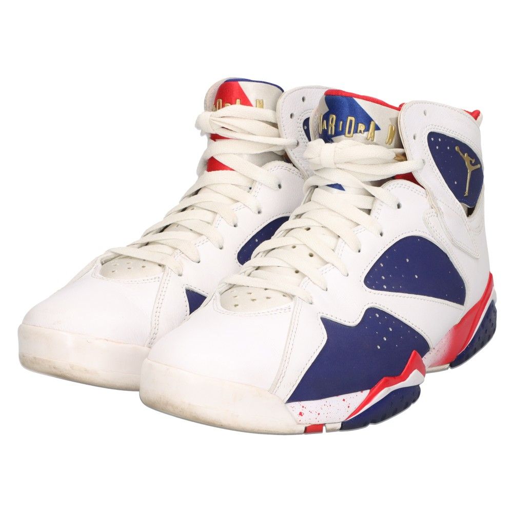 NIKE (ナイキ) AIR JORDAN7 RETRO TINKER ALTERNATE エアジョーダン7 ティンカー オルタネイト ハイカットスニーカー  ホワイト US10.5/28.5cm 304775-123 - メルカリ