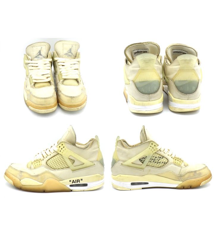 ナイキ NIKE × オフホワイト OFF WHITE 【 WMNS AIR JORDAN 4
