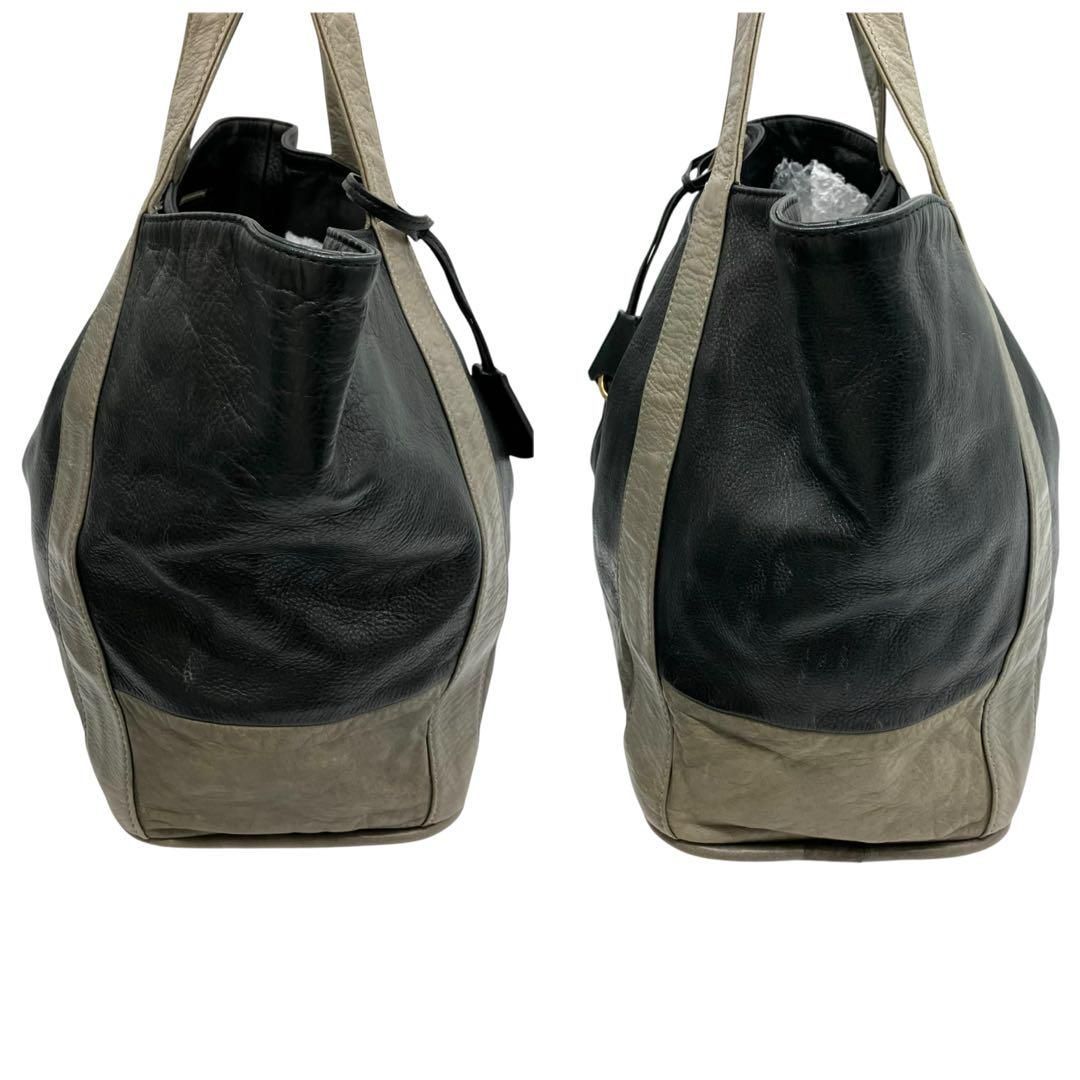 良品 2204 aniary UOMO別注 トートバッグ ブラック グレー A4 良品 2204 aniary UOMO別注 トートバッグ ブラック グレー A4