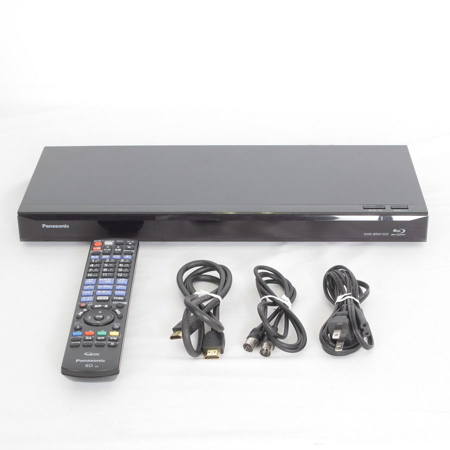 パナソニック DMR-BRW1020 ブルーレイ DVDレコーダー Panasonic パナソニック DMR-BRW1020 2018年製 1TB ブルーレイレコーダー