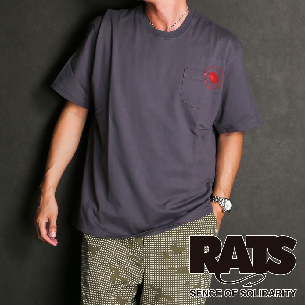 RATS / CIRCLE POCKET TEE / 22'RT-0501 - CENTRAL5811 - メルカリ