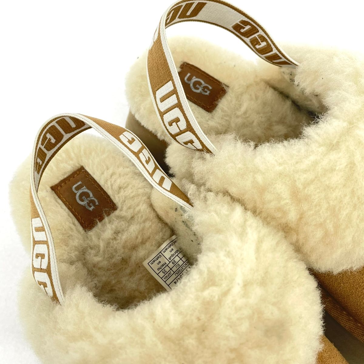 UGG アグ 表記サイズ:25cm FUNKETTE ムートンサンダル 1113474  