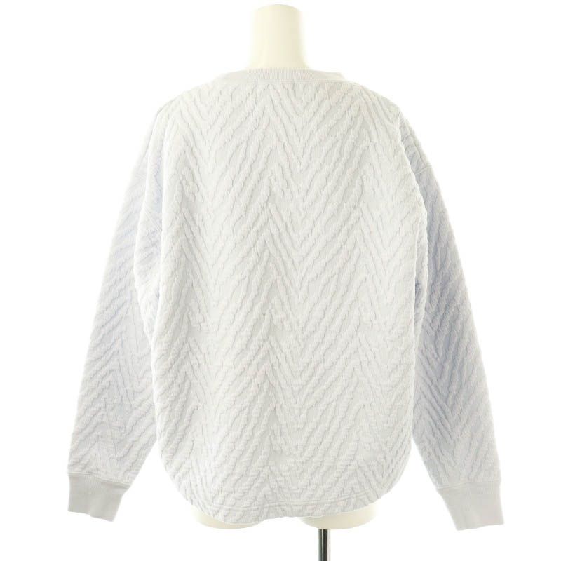 未使用級✨ユナイテッドアローズ キルトジャカード スウェット ブラック F UNITED ARROWS（ユナイテッドアローズ）の「キルトジャカード