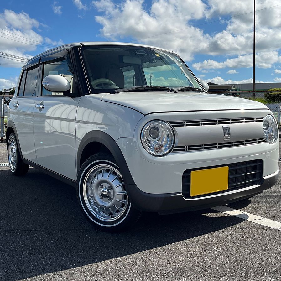 軽用 軽自動車 タイヤホイール 4本セット ホワイトリボン NANKANG RX615 155 65R14 バウンティー NOEL ノエル