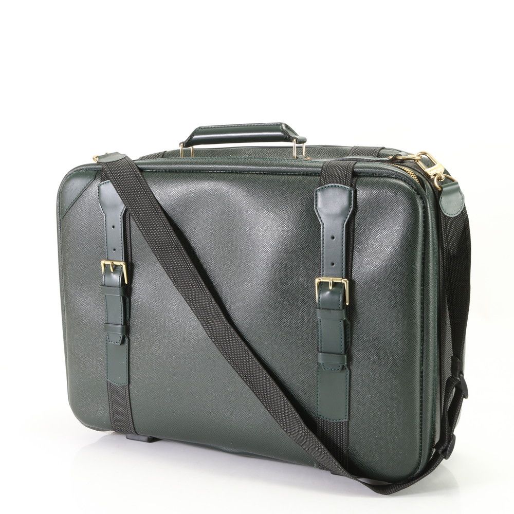 【LOUIS VUITTON】ボストンバッグ　サテライト53 タイガ　エピセア 美品 ヴィトン タイガ サテライト53 エピセア M30094 レザー