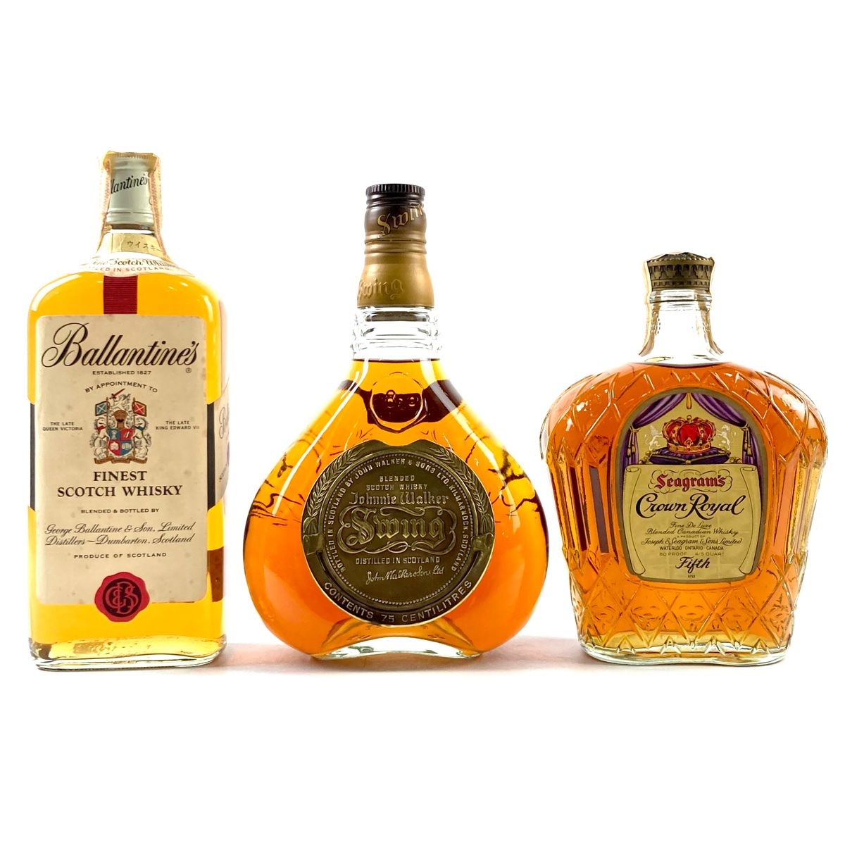 ジョニーウォーカー スウィング 750ml シーバスリーガル12年 3本セット