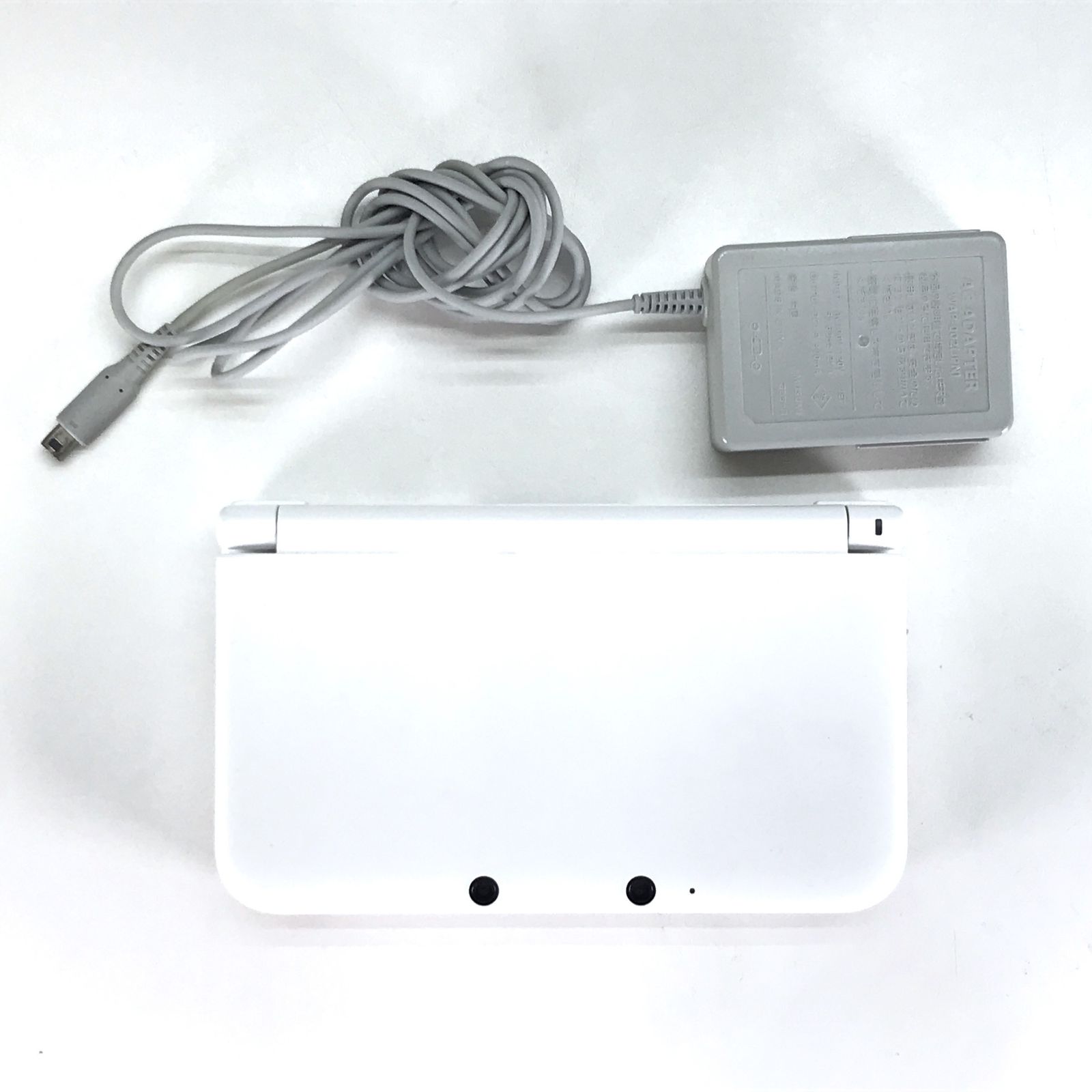 ●任天堂 ゲーム機本体 ニンテンドー3DS LL ホワイト 箱なし タッチペン
