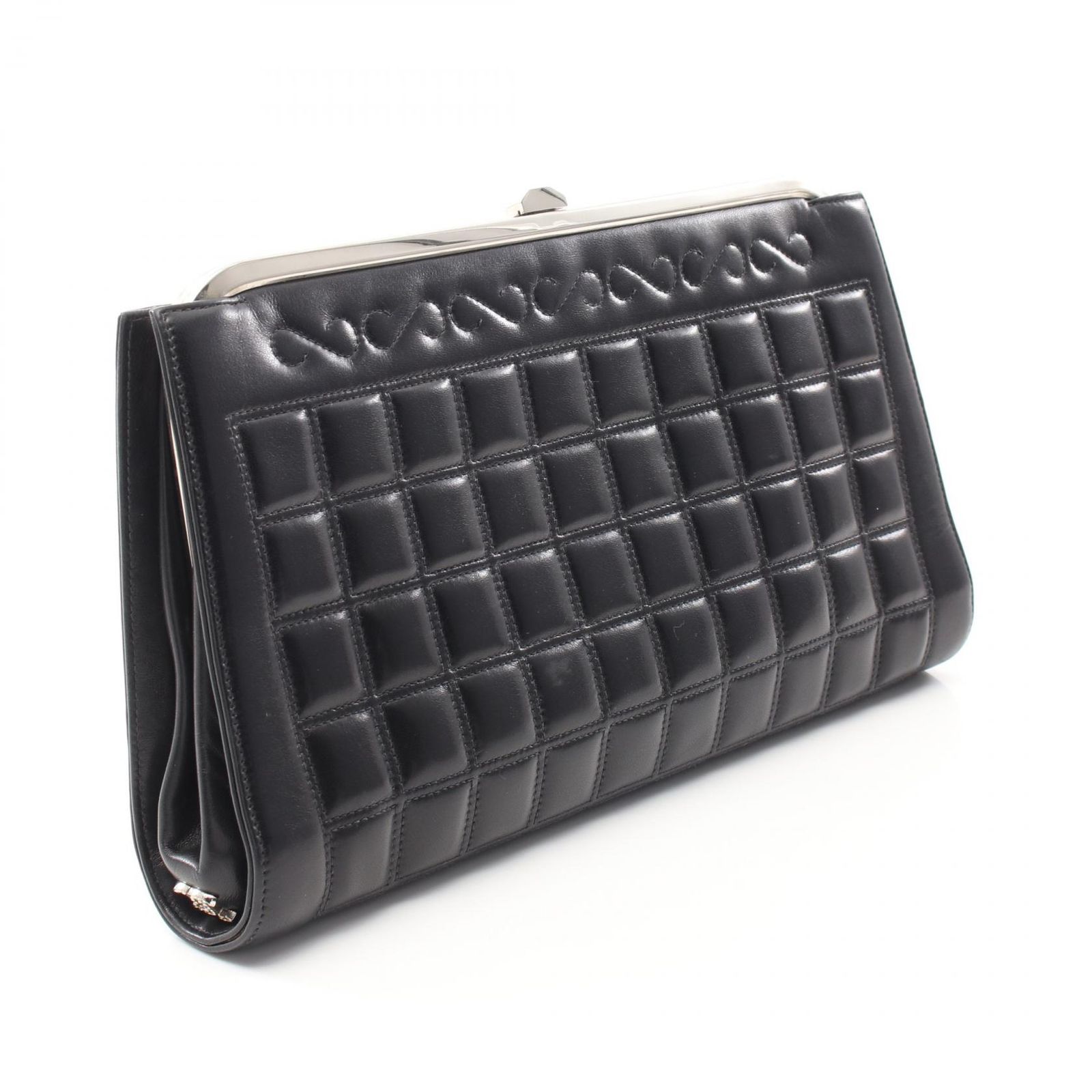 シャネル CHANEL セカンドバッグ クラッチバッグ チョコバー