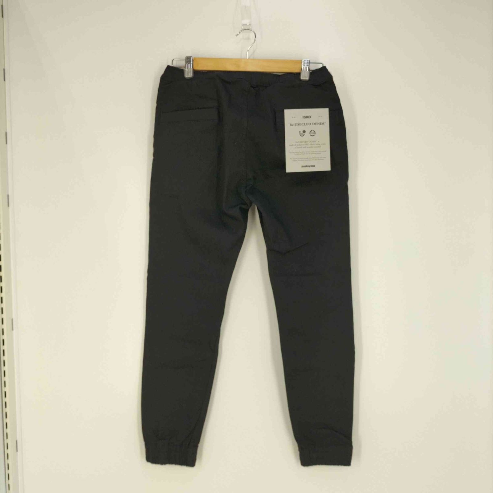 モンキータイム MONKEY TIME Re:USECLED DENIM SKINNY JOGGER デニムジョガーパンツ メンズ JPN：S