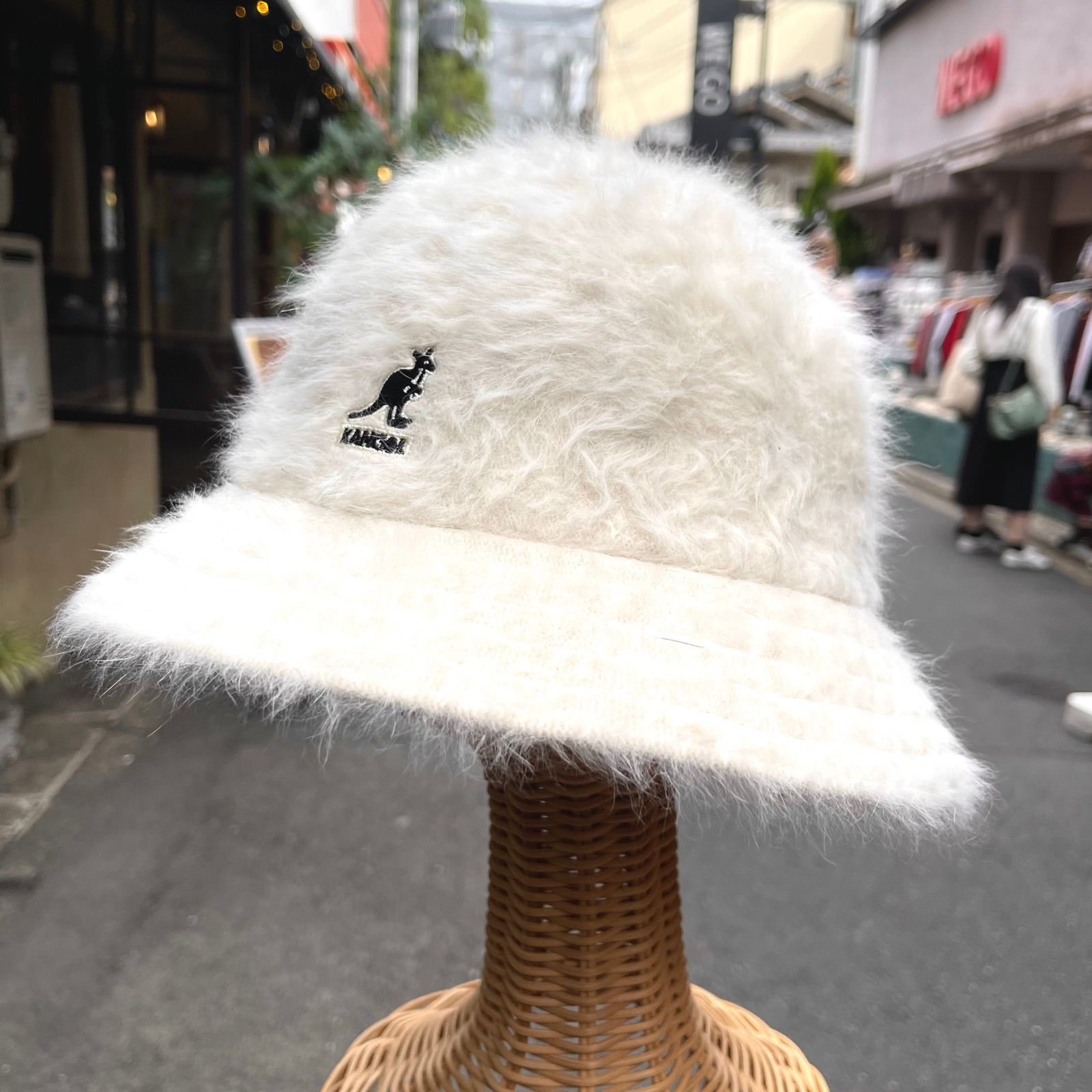 KANGOL Furgora Casual ベル型 ファーハット アンゴラ White サイズ