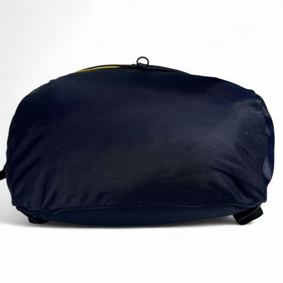 極美品 y2k 00s プラダ スポーツ フルジップ バックポケット ポロシャツ 極美品 POLO SPORT ポロスポーツ リュック ネイビー バック