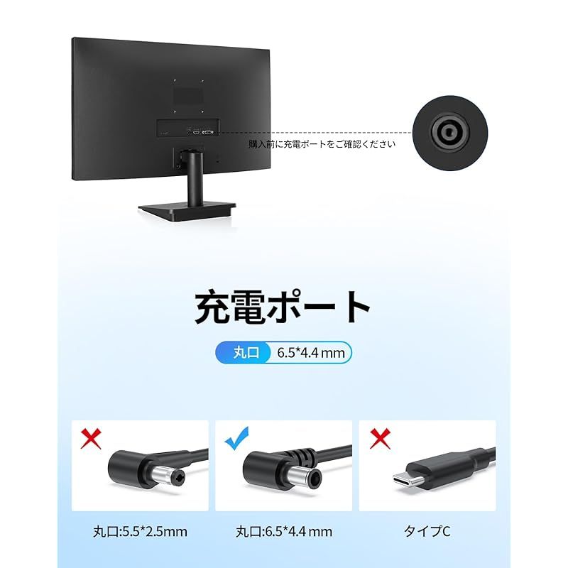 LG モニター 電源アダプター USBケーブル付き LG モニター 電源アダプター USBケーブル付き LG モニター 電源