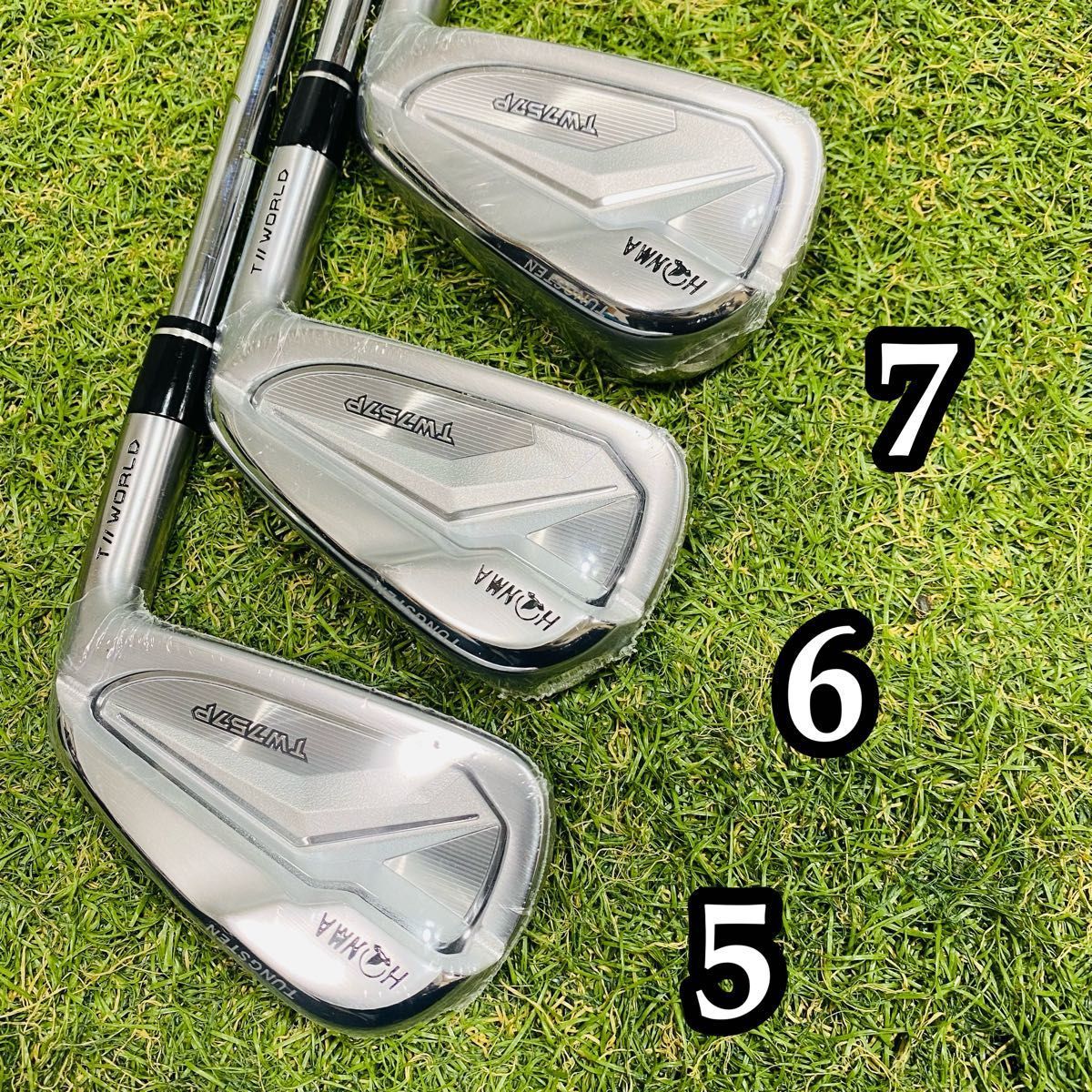新品未使用】初心者推奨 ホンマ TW757P メンズアイアンセット 6本 S
