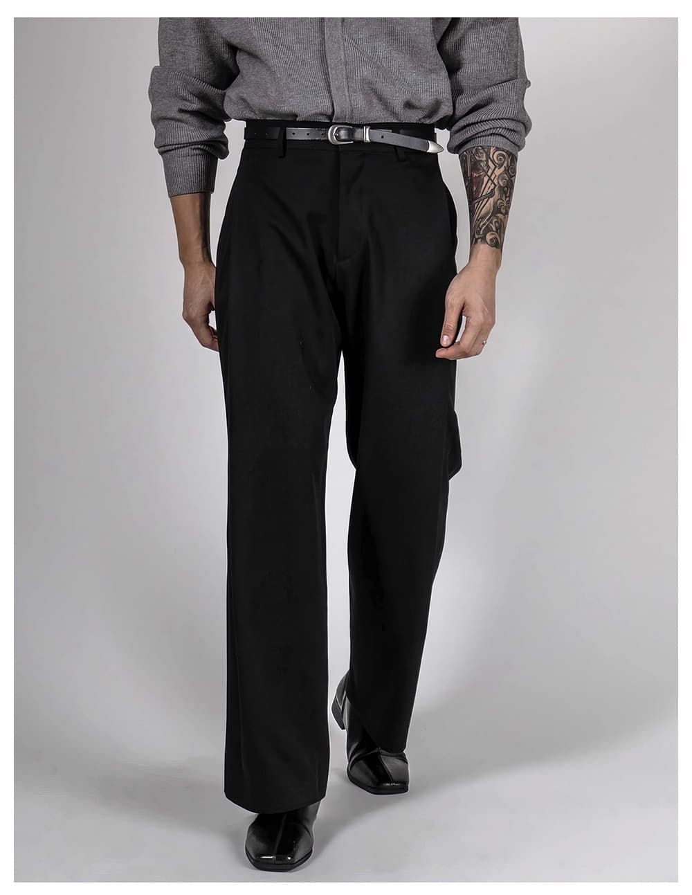 ズボン 後ウエストゴム