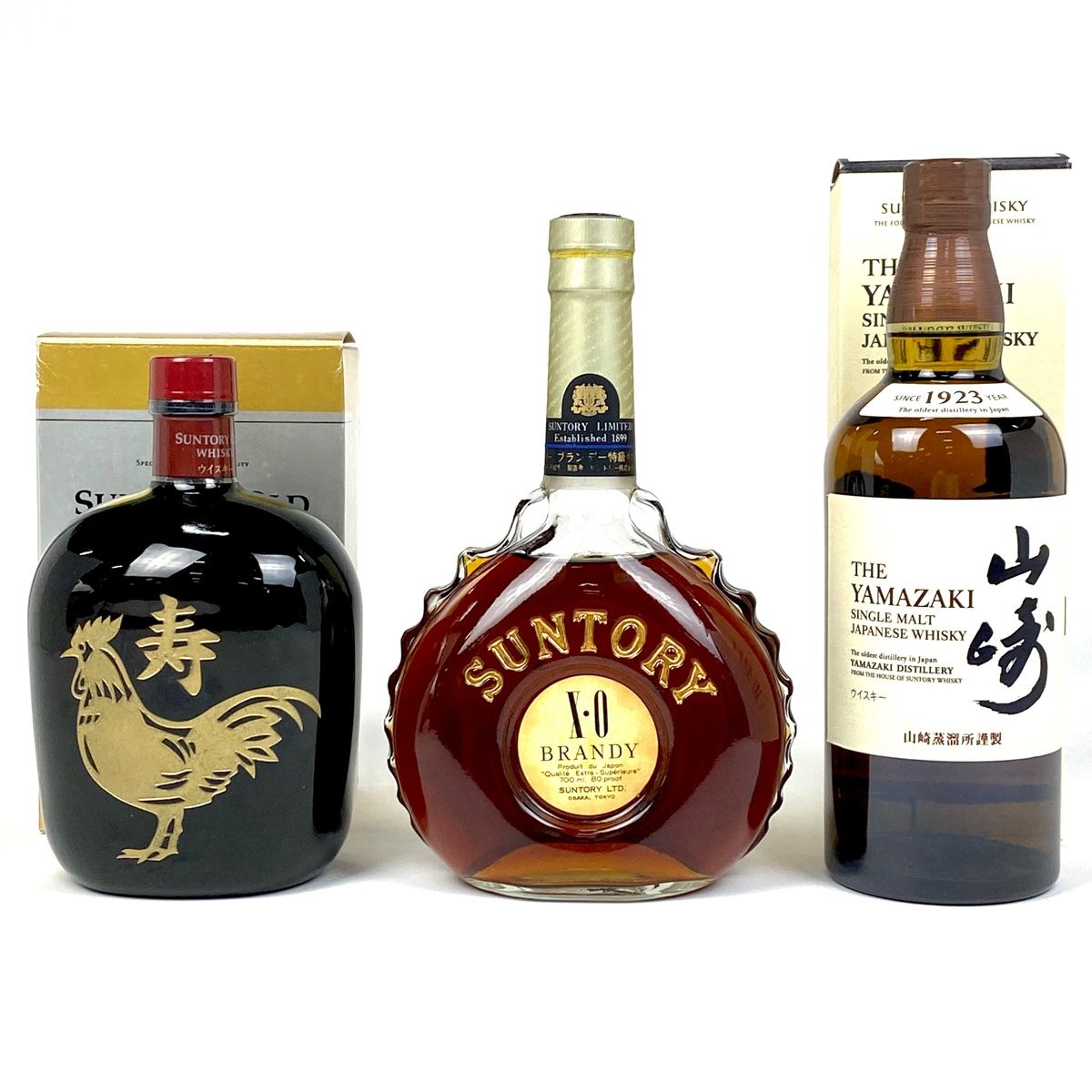 山崎 シングルモルトウイスキー 700ml 3本セット サントリー