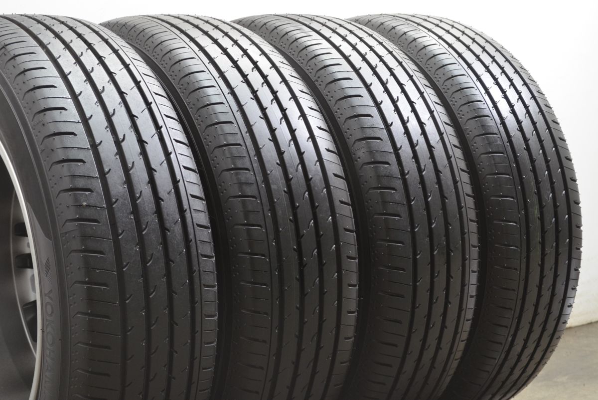 新車外し 2025年製 225/60R18 ヨコハマ アルファード ハリアー ⑤ 新車外し 一部のみ送料込 2025年12月 納車外し 225/60R18 4本 40