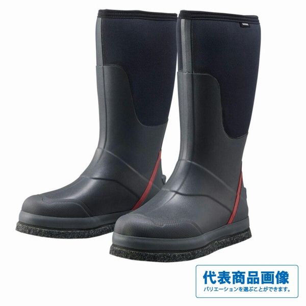 サーマルブーツ カットラバーピンフェルト FB−034W 黒