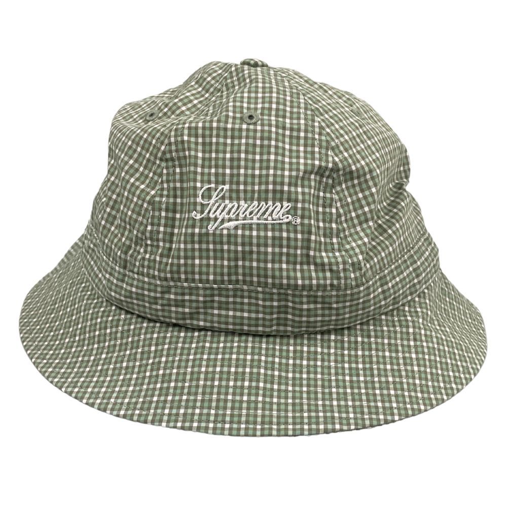 SUPREME シュプリーム 25SS Cordura Plaid Bell Hat ベル ハット グリーン系 サイズM|L | 51140