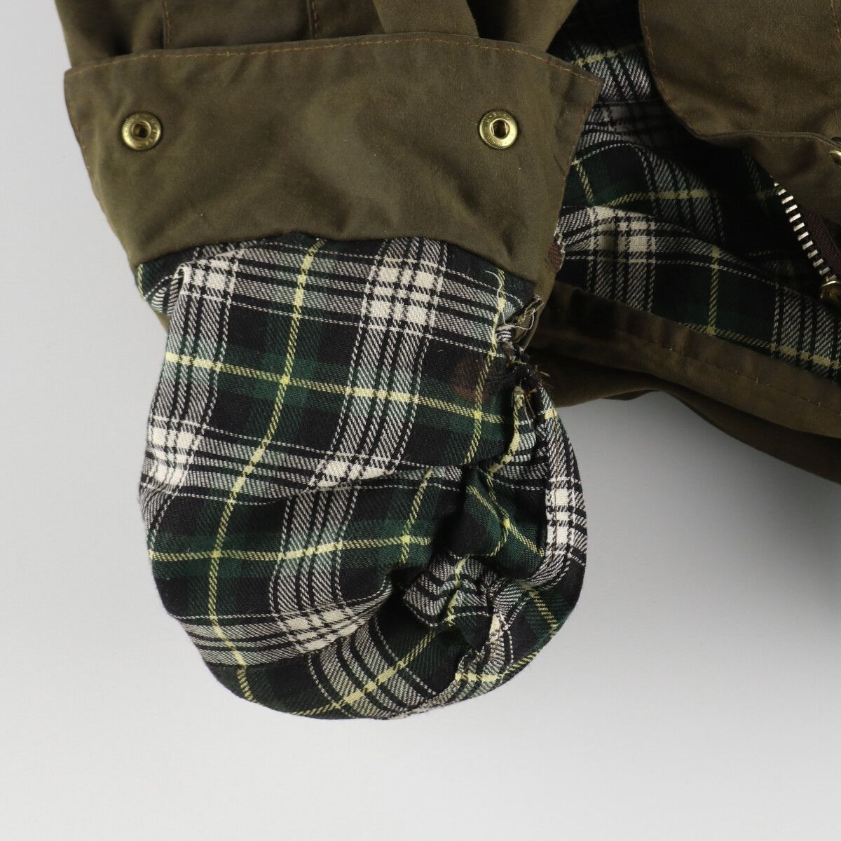 古着 90年代 バブアー Barbour MOORLAND ムーアランド 旧3ワラント 