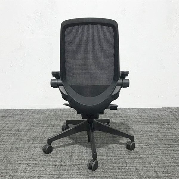 ノートチェア ハイバック プレーンメッシュバック オフィスチェア イトーキ ブラックT