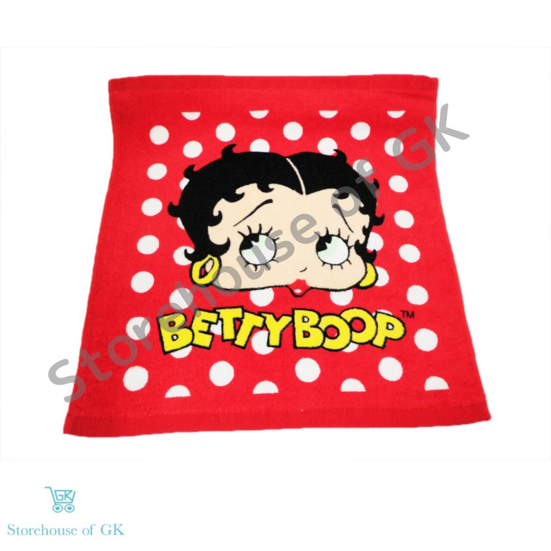 Betty Boop - 1988年ベティちゃんヴィンテージ タオル　セット　ベティプープ　サンリオ 1988年ベティちゃんヴィンテージ タオル セット ベティプープ
