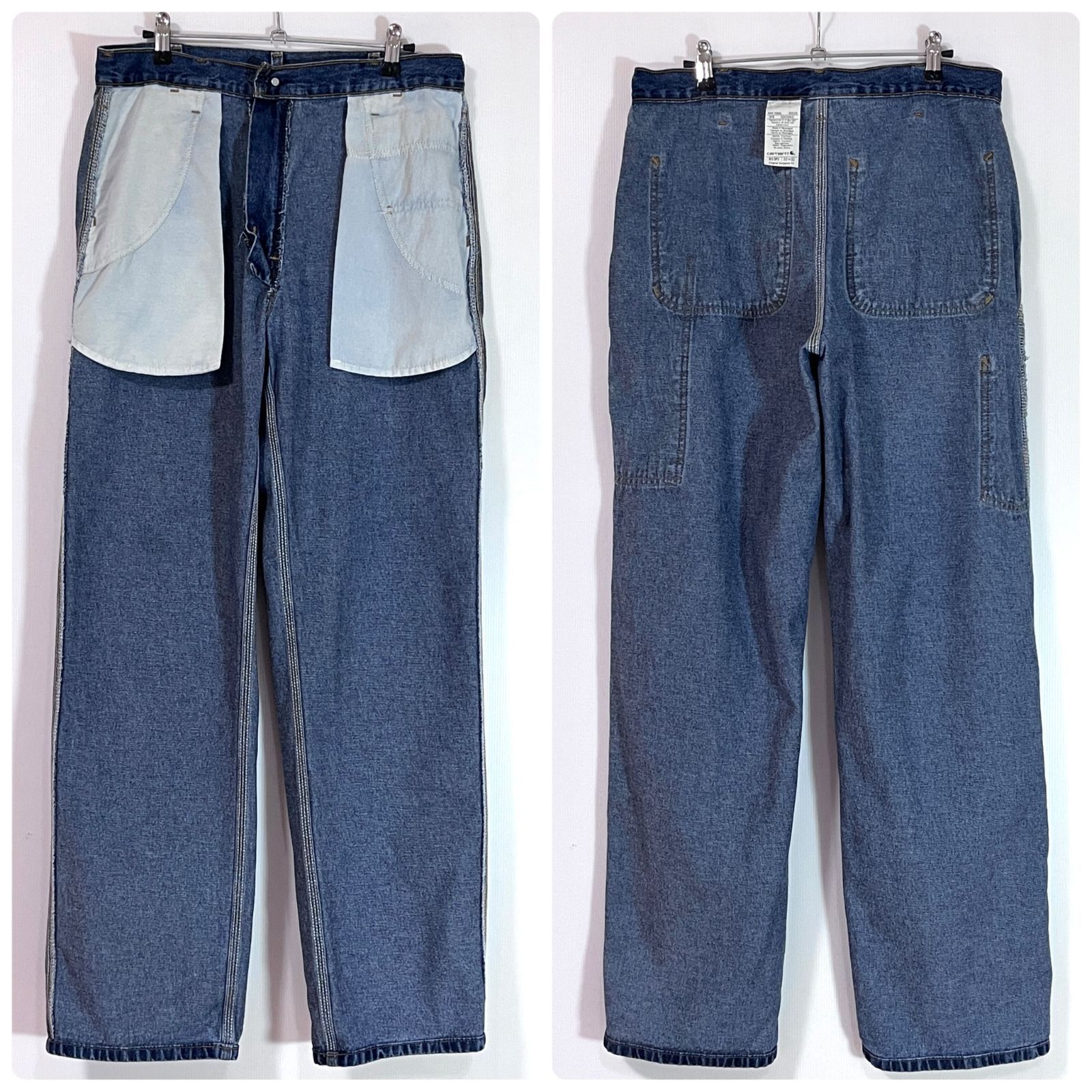 Carhartt カーハート W32L32 実寸W33L32 インディゴブルー B13 DSP 